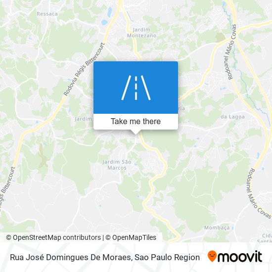 Rua José Domingues De Moraes map