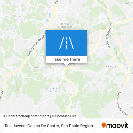 Rua Juvenal Galeno De Castro map