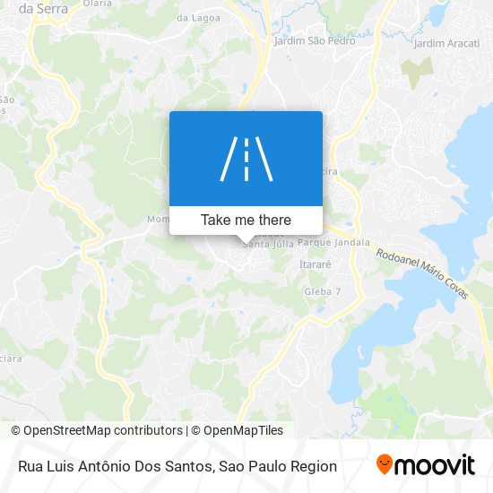 Mapa Rua Luis Antônio Dos Santos