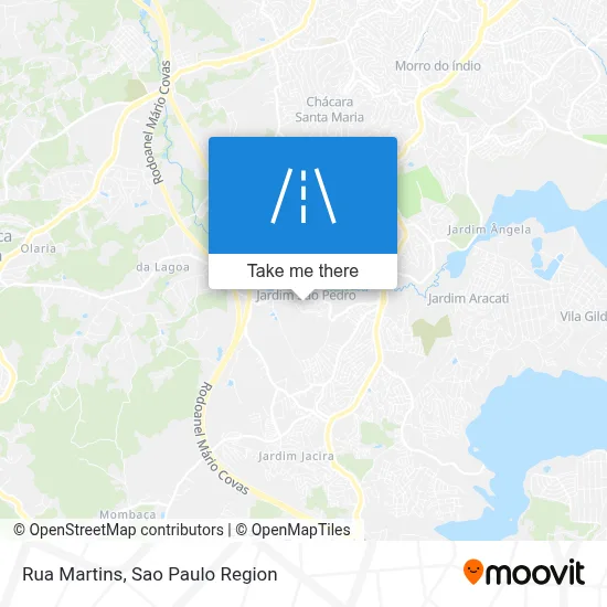 Rua Martins map