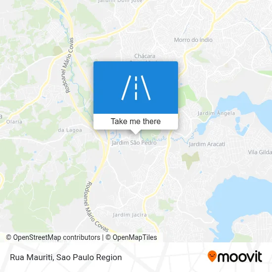 Rua Mauriti map