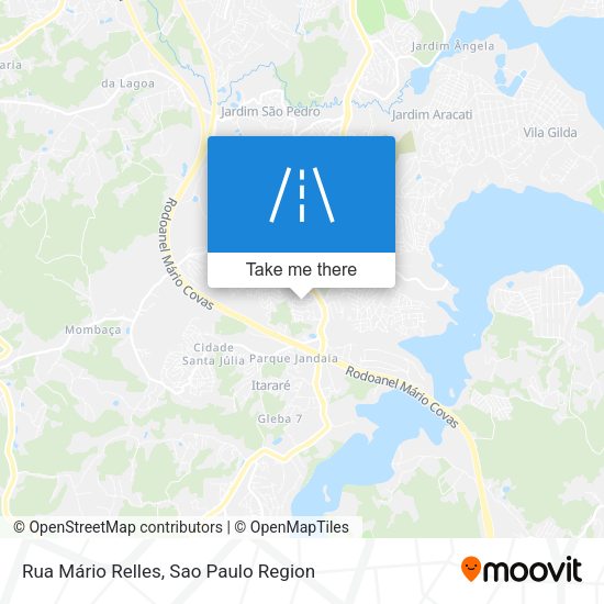 Rua Mário Relles map