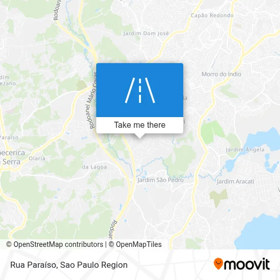Rua Paraíso map