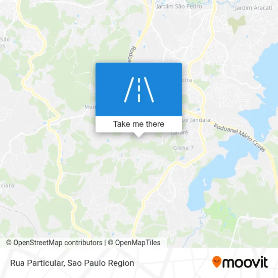 Rua Particular map