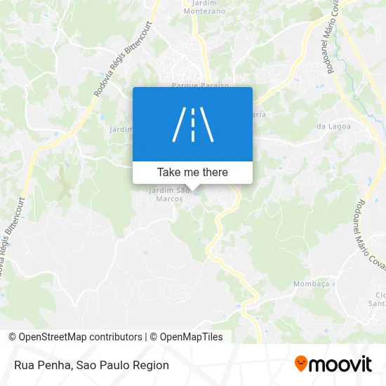 Rua Penha map