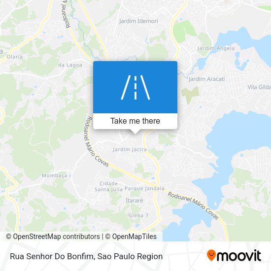 Rua Senhor Do Bonfim map
