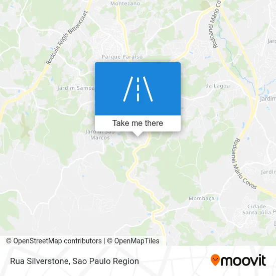 Rua Silverstone map