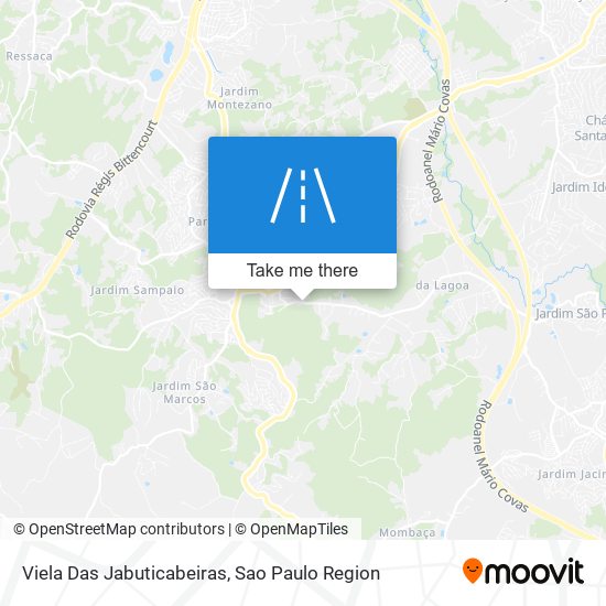 Mapa Viela Das Jabuticabeiras