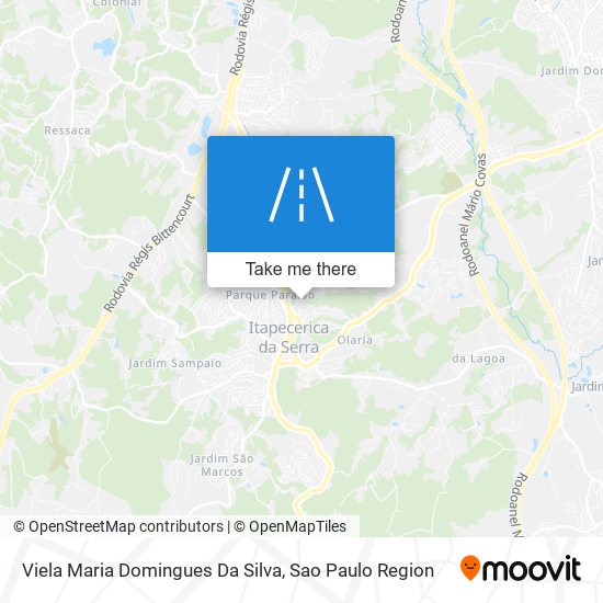 Viela Maria Domingues Da Silva map