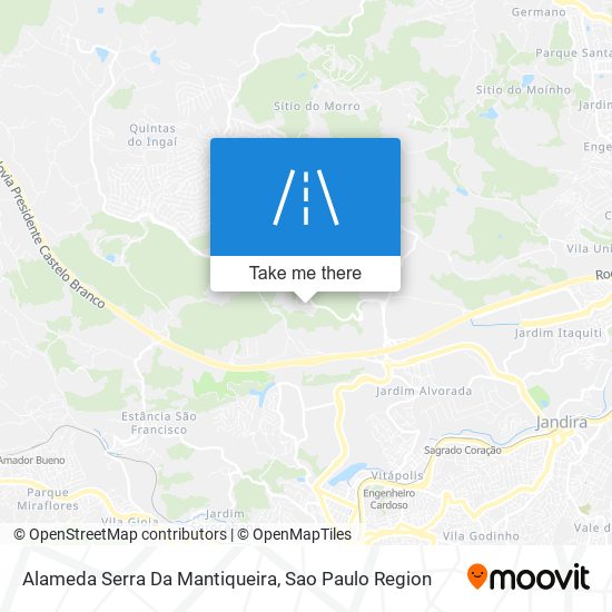 Alameda Serra Da Mantiqueira map