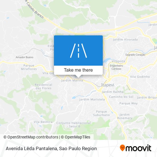 Avenida Lêda Pantalena map