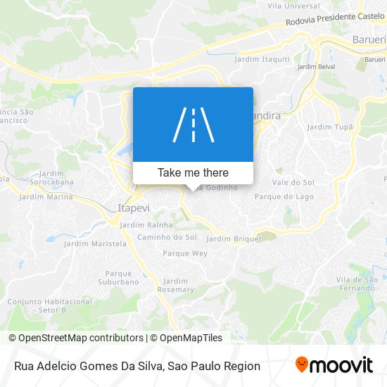 Rua Adelcio Gomes Da Silva map