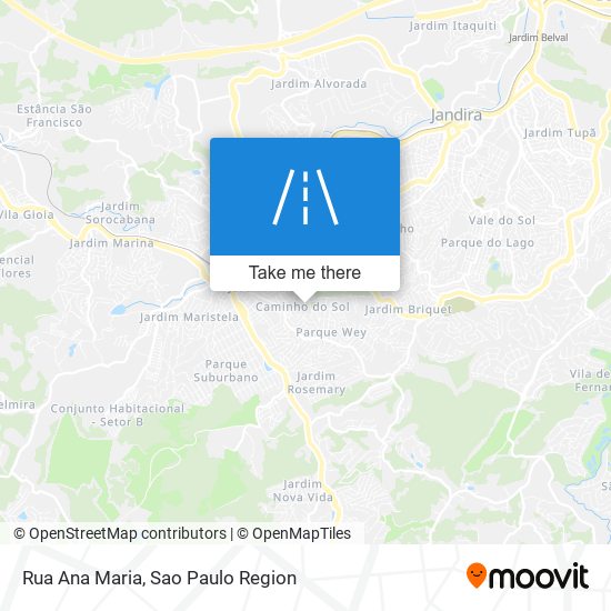 Rua Ana Maria map