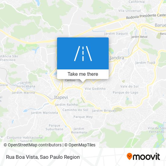 Rua Boa Vista map