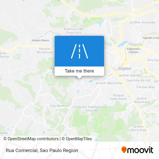 Rua Comercial map