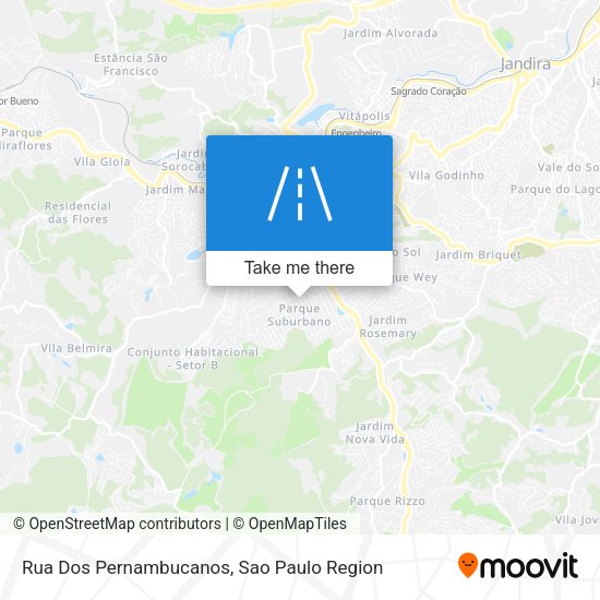 Rua Dos Pernambucanos map