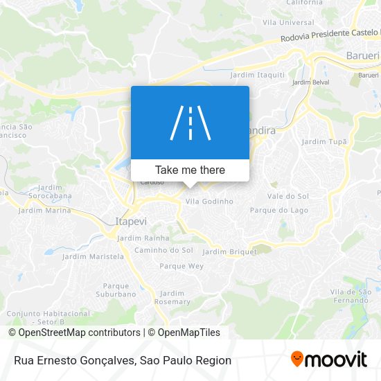 Rua Ernesto Gonçalves map