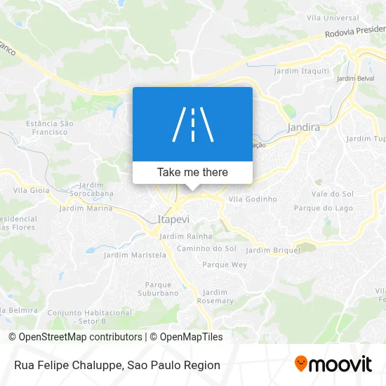 Rua Felipe Chaluppe map
