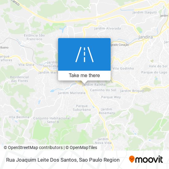 Rua Joaquim Leite Dos Santos map