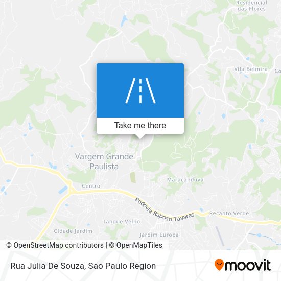 Rua Julia De Souza map