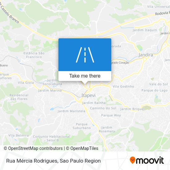 Rua Mércia Rodrigues map