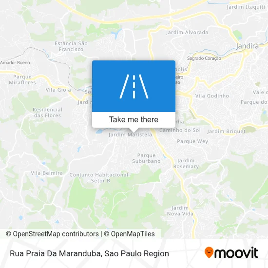 Rua Praia Da Maranduba map