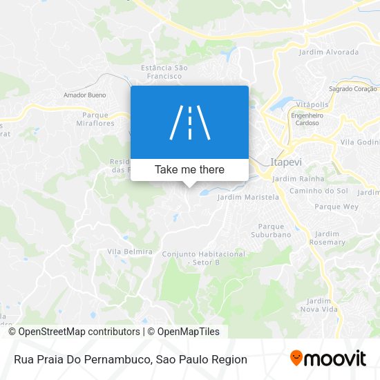 Rua Praia Do Pernambuco map