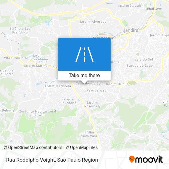 Rua Rodolpho Voight map