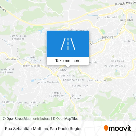 Rua Sebastião Mathias map
