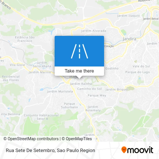 Rua Sete De Setembro map