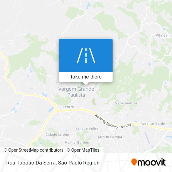 Rua Taboão Da Serra map