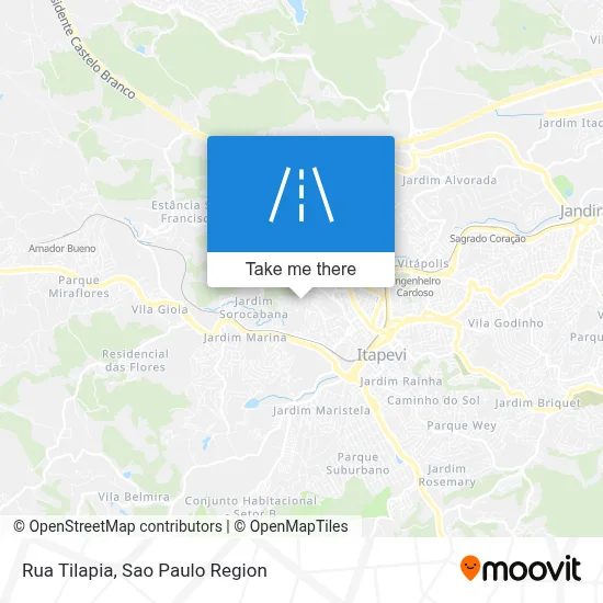 Rua Tilapia map