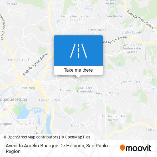 Avenida Aurélio Buarque De Holanda map