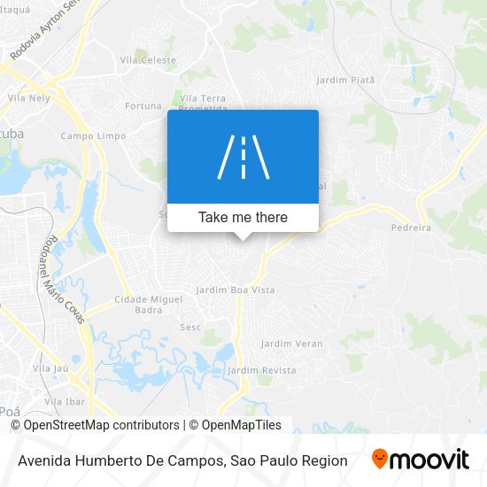 Avenida Humberto De Campos map