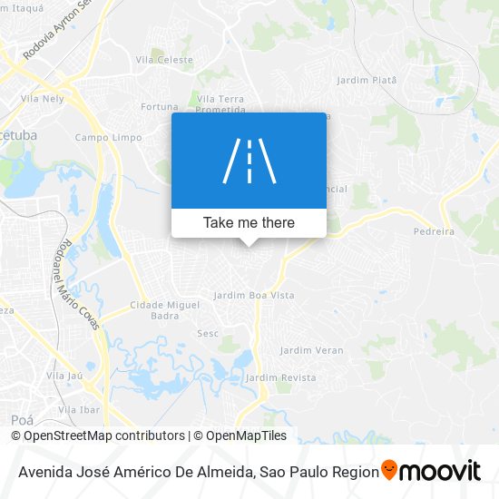 Avenida José Américo De Almeida map