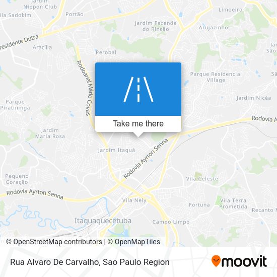 Rua Alvaro De Carvalho map