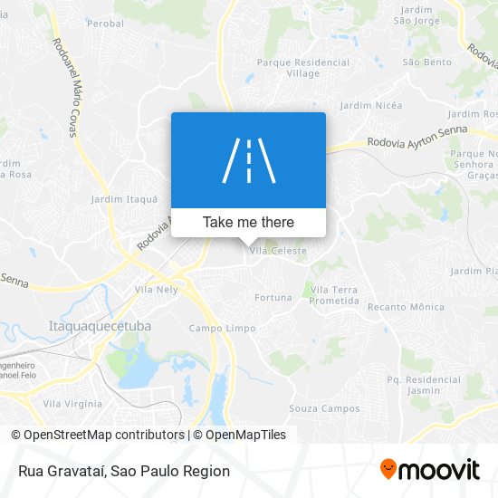 Rua Gravataí map