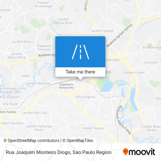 Rua Joaquim Monteiro Diogo map