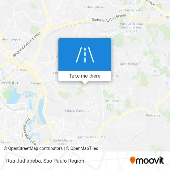 Rua Judiapeba map