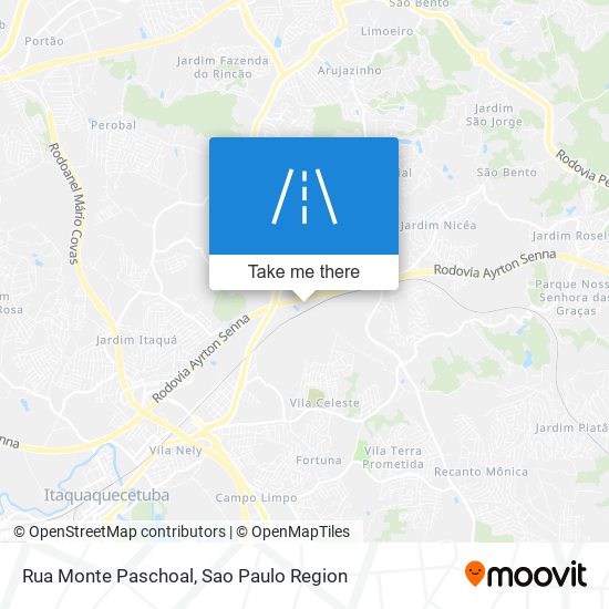 Rua Monte Paschoal map