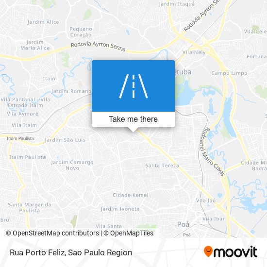 Rua Porto Feliz map