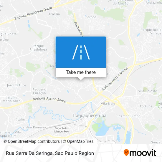Rua Serra Da Seringa map