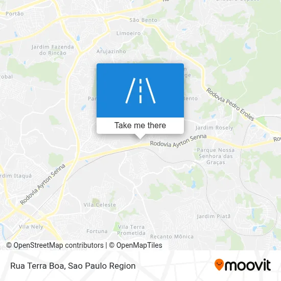 Rua Terra Boa map