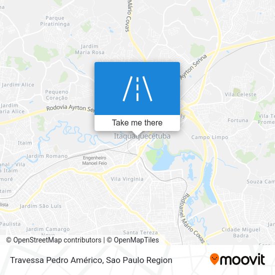 Travessa Pedro Américo map
