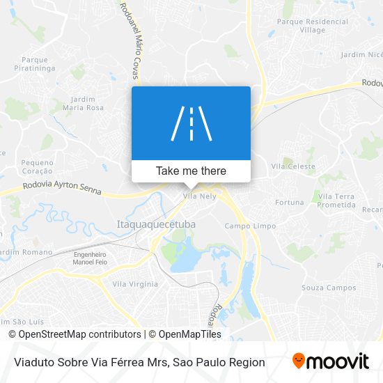 Viaduto Sobre Via Férrea Mrs map