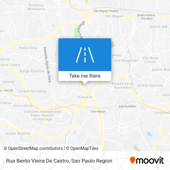 Rua Bento Vieira De Castro map