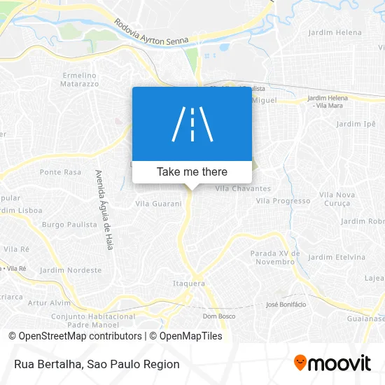 Rua Bertalha map