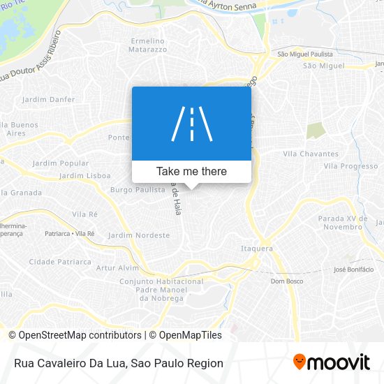 Rua Cavaleiro Da Lua map