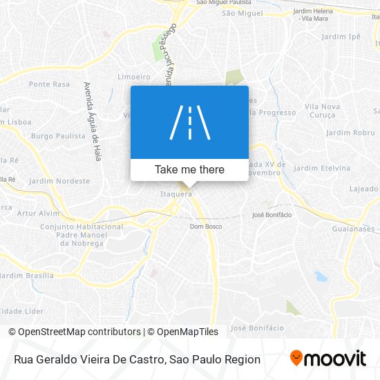 Rua Geraldo Vieira De Castro map