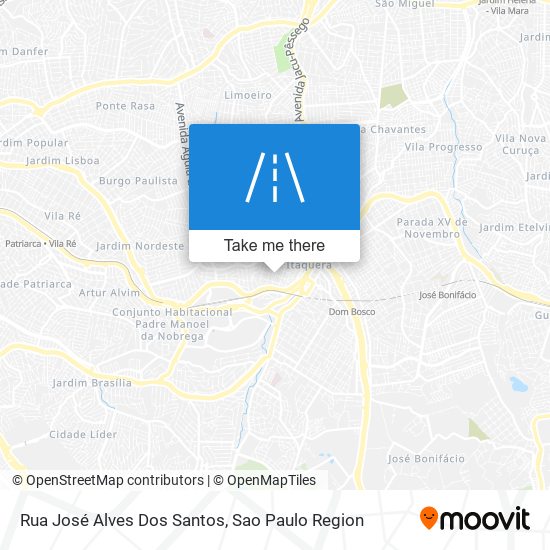 Rua José Alves Dos Santos map